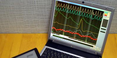 Computer-based polygraph display